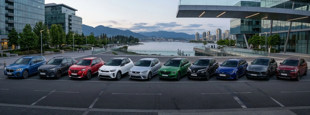 Coches de renting más demandados en Almería