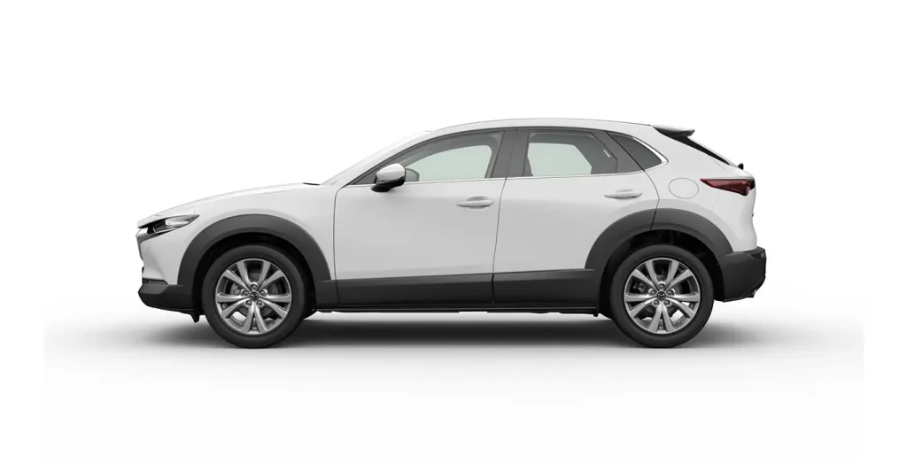 MAZDA-CX-30-2.5L-e-SYACTIV-G-MHEV-103kW-AT-Centre-line-lateral-blanco
